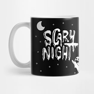 Scary Night Halloween Monster Mug